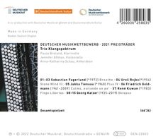 Trio Klangspektrum - Deutscher Musikwettbewerb 2021 Preisträger, CD
