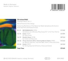 Christian Ridil (geb. 1943): Kammermusik Vol.2, CD