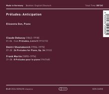 Elizaveta Don - Preludes: Anticipation, CD
