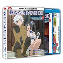 DanMachi - Is It Wrong to Try to Pick Up Girls in a Dungeon? Staffel 2 (Gesamtausgabe) (Blu-ray), 4 Blu-ray Discs