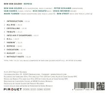 Ben van Gelder (geb. 1988): Reprise, CD