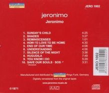Jeronimo: Jeronimo, CD