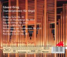 Edvard Grieg (1843-1907): Orgeltranskriptionen, CD