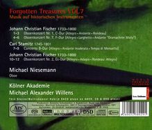 Johann Christian Fischer (1733-1800): Oboenkonzerte Nr.1,2,7 (C-Dur,Es-Dur,F-Dur), Super Audio CD