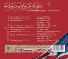 Amadeus-Chor - Amerikanische Chormusik, Super Audio CD