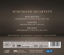 Schumann Quartett - Beethoven/Bartok/Brahms, Super Audio CD