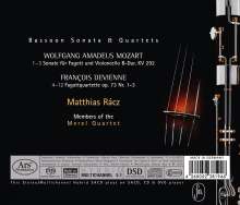 Francois Devienne (1759-1803): Fagottquartette op.73 Nr.1-3, Super Audio CD