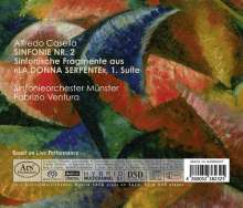 Alfredo Casella (1883-1947): Symphonie Nr.2 op.12, Super Audio CD