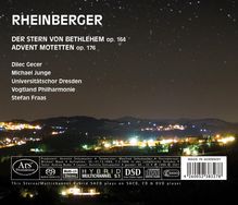 Josef Rheinberger (1839-1901): Der Stern von Bethlehem op.164, Super Audio CD