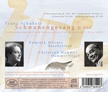 Franz Schubert (1797-1828): Schwanengesang D.957, CD