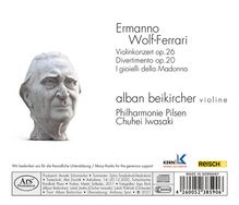 Ermanno Wolf-Ferrari (1876-1948): Violinkonzert op.26, CD