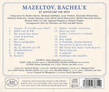 Jüdische Operette "Mazeltov, Rachel'e" (zusammengestellt von Christian von Götz), CD