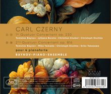 Carl Czerny (1791-1857): Quatuors concertants op. 230 &amp; 816 für 4 Klaviere, CD