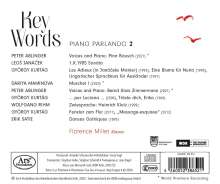 Florence Millet - Key Words (Piano Parlando 2), CD