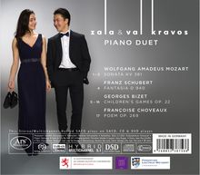 Zala &amp; Val Kravos - Mozart / Schubert / Bizet / Choveaux, Super Audio CD
