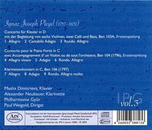 Ignaz Pleyel (1757-1831): Klarinettenkonzert in C, CD