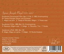 Ignaz Pleyel (1757-1831): Symphonien C-Dur &amp; a-moll (B.151 &amp; 155), CD