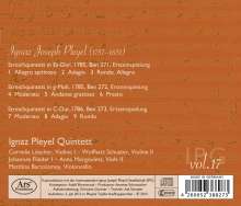 Ignaz Pleyel (1757-1831): Streichquintette in C, Es, g (Ben 273, 271, 272), CD