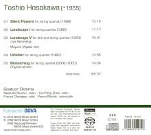 Toshio Hosokawa (geb. 1955): Streichquartette, Super Audio CD