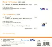Bengt Hambräus (1928-2000): Klavierkonzert, CD