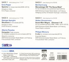 Donaueschinger Musiktage 2013, 4 Super Audio CDs
