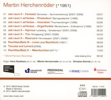 Martin Herchenröder (geb. 1961): Orgelwerke "Linien aus Nachtlicht", CD