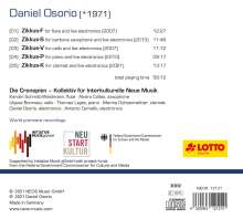 Daniel Osorio (geb. 1971): Zikkus, CD
