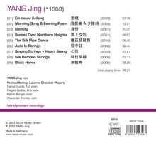 Yang Jing (geb. 1963): Singing Strings - Identity, CD