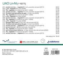 Liao Lin-Ni (geb. 1977): Bagatellen, CD