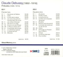 Claude Debussy (1862-1918): Preludes Heft 1 &amp; 2, 2 CDs