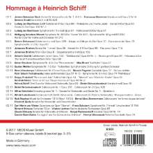 Hommage a Heinrich Schiff, 17 CDs