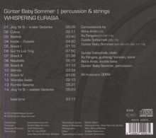 Günter Baby Sommer (geb. 1943): Whispering Eurasia, CD