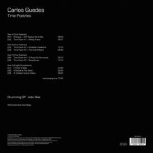 Carlos Guedes - Time Poetries. Verschiedene Titel und Zeiten. Drumming GP · João Dias. World premiere recordings.