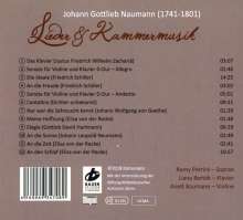 Johann Gottlieb Naumann (1741-1801): Lieder &amp; Kammermusik, CD