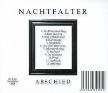 Nachtfalter: Abschied, CD