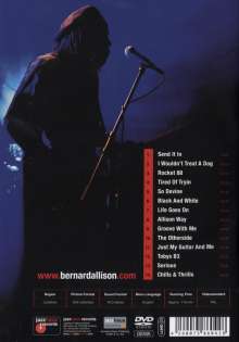 Bernard Allison: Live At The Jazzhaus 2010, DVD