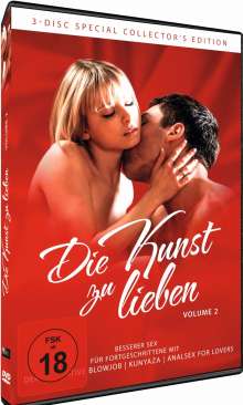 Die Kunst zu lieben Vol. 2 - besserer Sex für Fortgeschrittene!, 3 DVDs