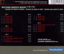 Wolfgang Amadeus Mozart (1756-1791): Sämtliche Sonaten für Violine &amp; Klavier, 5 CDs