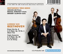 Ludwig van Beethoven (1770-1827): Tripelkonzert op.56 für Klaviertrio (Arrangiert von Friedrich Eduard Wilsing), CD