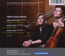 Antje Weithaas - Französische Violinsonaten, CD