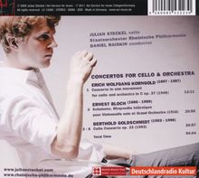 Julian Steckel spielt Cellokonzerte, CD