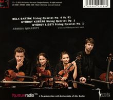 Armida Quartett - Bartok, Kurtag, Ligeti, CD