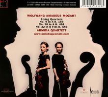 Wolfgang Amadeus Mozart (1756-1791): Streichquartette Nr.9,18,22, CD