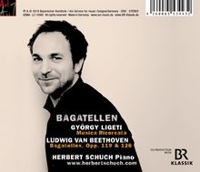 György Ligeti (1923-2006): Musica Ricercata für Klavier, CD