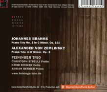 Alexander von Zemlinsky (1871-1942): Klaviertrio op.3, CD