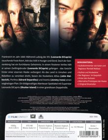 Der Mann in der eisernen Maske (1998) (Blu-ray im FuturePak), Blu-ray Disc