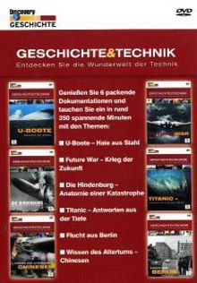 Discovery Channel: Geschichte und Technik 1, 6 DVDs