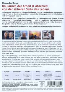 Alexander Kluge: Im Rausch der Arbeit / Abschied von der ..., 2 DVDs
