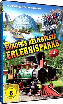 Europas beliebteste Erlebnisparks, 4 DVDs