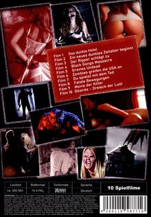Erotik &amp; Horror Movies (10 Filme), 10 DVDs